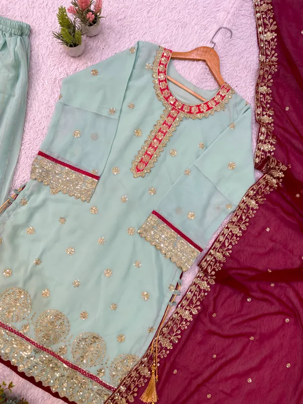 Georgette_Top_Plazzo_Set_with_Sequence_Embroidery