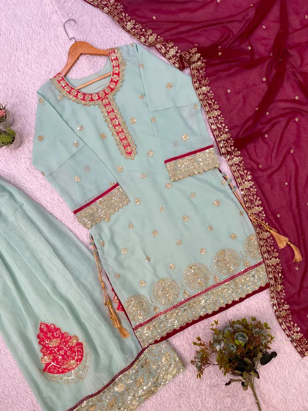 Georgette_Top_Plazzo_Set_with_Sequence_Embroidery