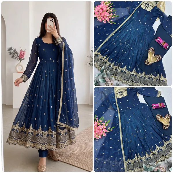 Heavy_Crunchy_Silk_Embroidery_Party_Wear_Gown_Set