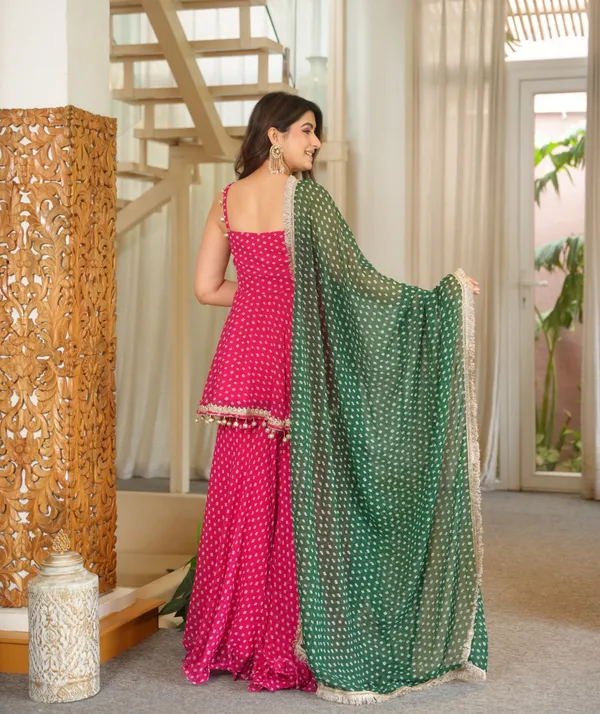 Heavy_Faux_Georgette_Bandhej_Print_Kediya_Plazzo_Dupatta_Set