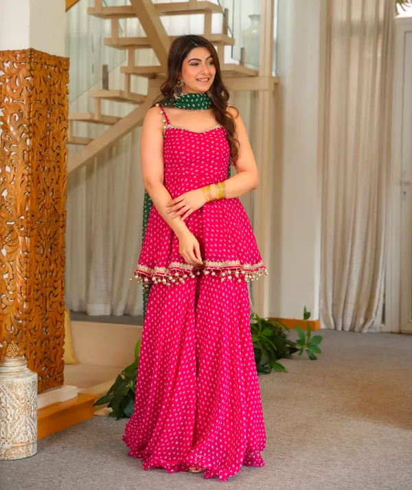 Heavy_Faux_Georgette_Bandhej_Print_Kediya_Plazzo_Dupatta_Set