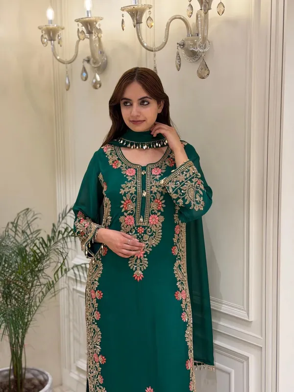 Heavy_Faux_Georgette_Embroidery_Top_Plazzo_Set