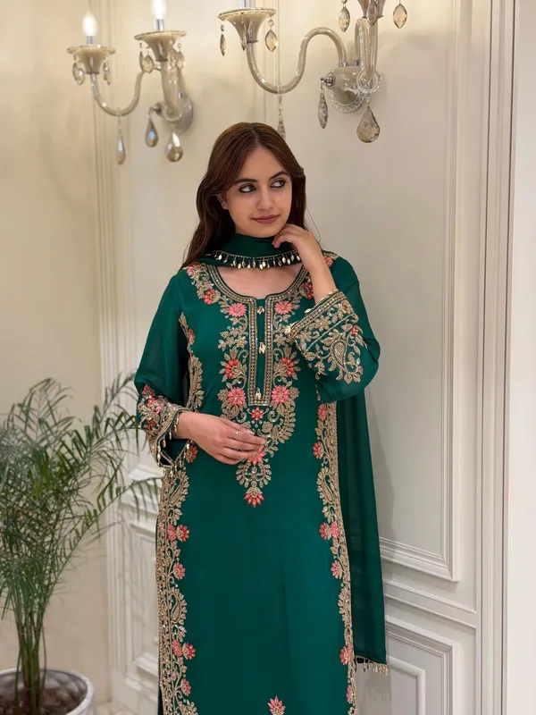 Heavy_Faux_Georgette_Embroidery_Top_Plazzo_Set