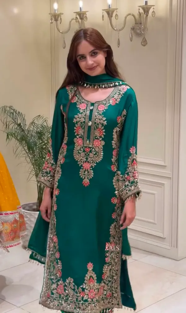 Heavy_Faux_Georgette_Embroidery_Top_Plazzo_Set