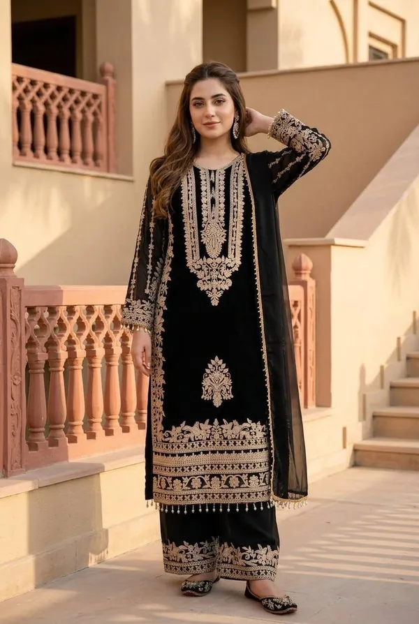 Heavy_Faux_Georgette_Pakistani_Suit_Set