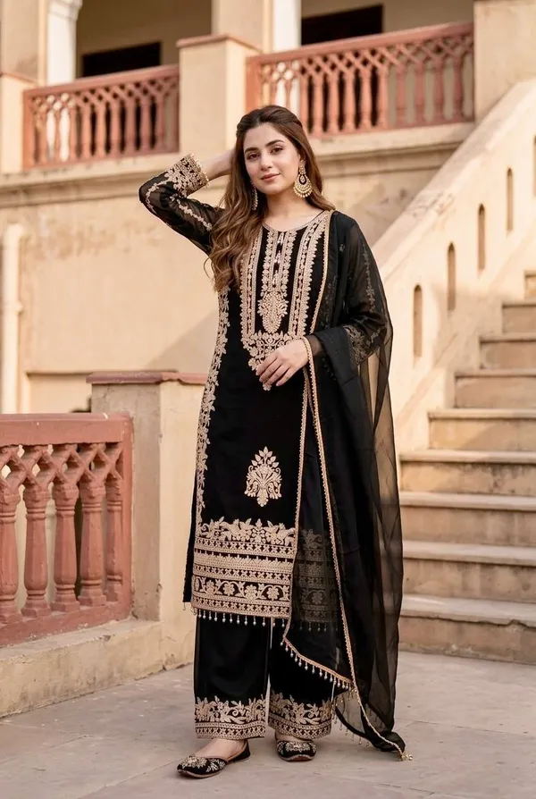 Heavy_Faux_Georgette_Pakistani_Suit_Set