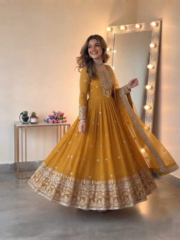 Heavy_Georgette_Embroidered_Gown_with_Pant_&_Dupatta