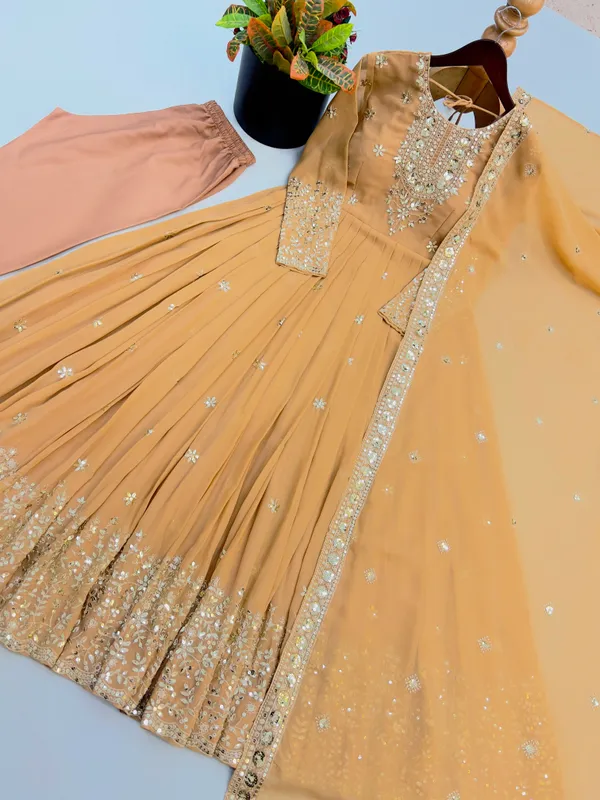 Heavy_Georgette_Embroidered_Gown_with_Pant_&_Dupatta
