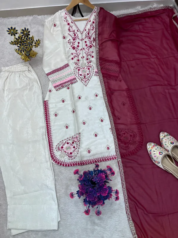 Heavy_Roman_Glass_Embroidery_Top_Pent_Dupatta_Set