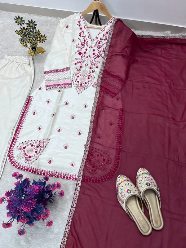 Heavy_Roman_Glass_Embroidery_Top_Pent_Dupatta_Set
