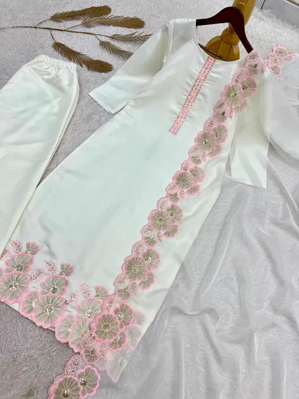 Heavy_Roman_Glass_Silk_Embroidered_Long_Kurti_Set_with_Dupatta