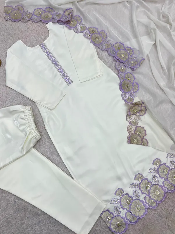 Heavy_Roman_Glass_Silk_Embroidered_Long_Kurti_Set_with_Dupatta