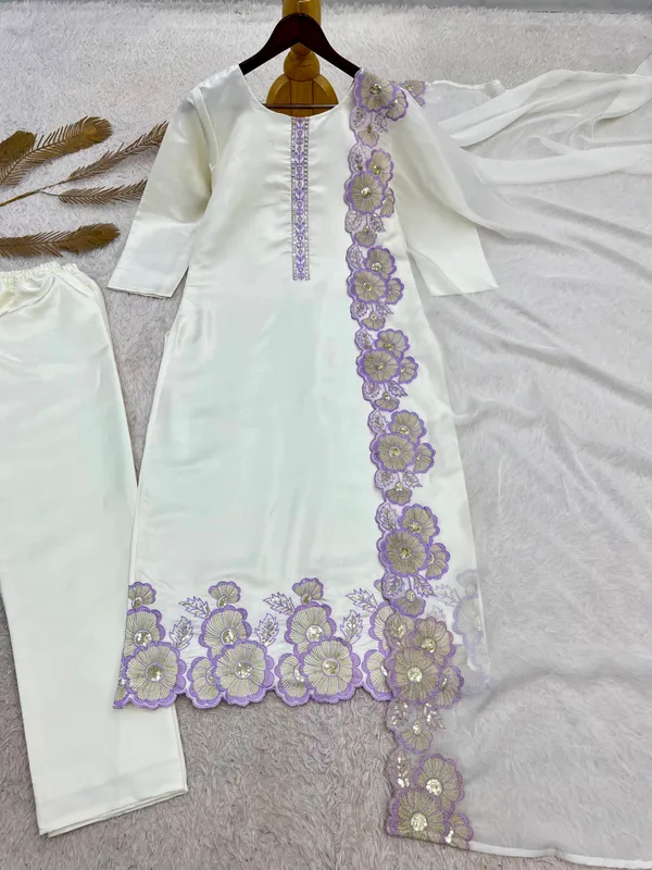 Heavy_Roman_Glass_Silk_Embroidered_Long_Kurti_Set_with_Dupatta
