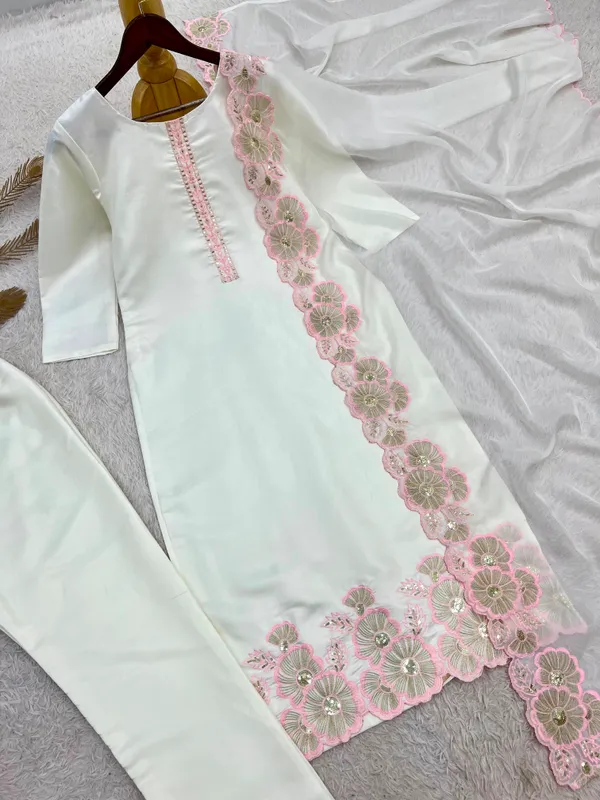 Heavy_Roman_Glass_Silk_Embroidered_Long_Kurti_Set_with_Dupatta