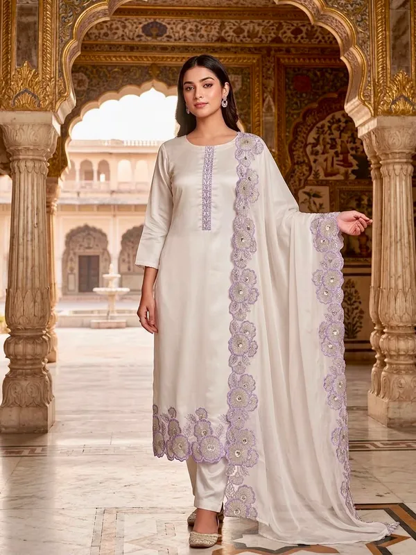 Heavy_Roman_Glass_Silk_Embroidered_Long_Kurti_Set_with_Dupatta