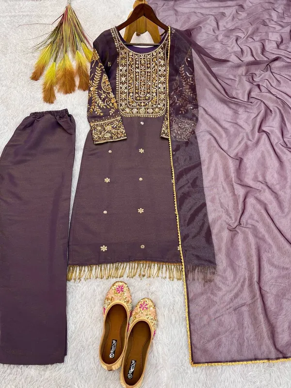 Heavy_Roman_Shimar_Embroidery_Top_Pent_Dupatta_Set