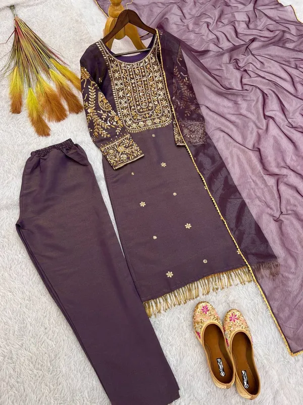 Heavy_Roman_Shimar_Embroidery_Top_Pent_Dupatta_Set