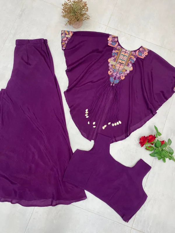Indo-Western_Sequence_Embroidered_3-Piece_Set