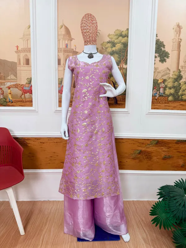 Jimmy_Silk_Heavy_Embroidery_Kurti_Koti_Plazzo_Set