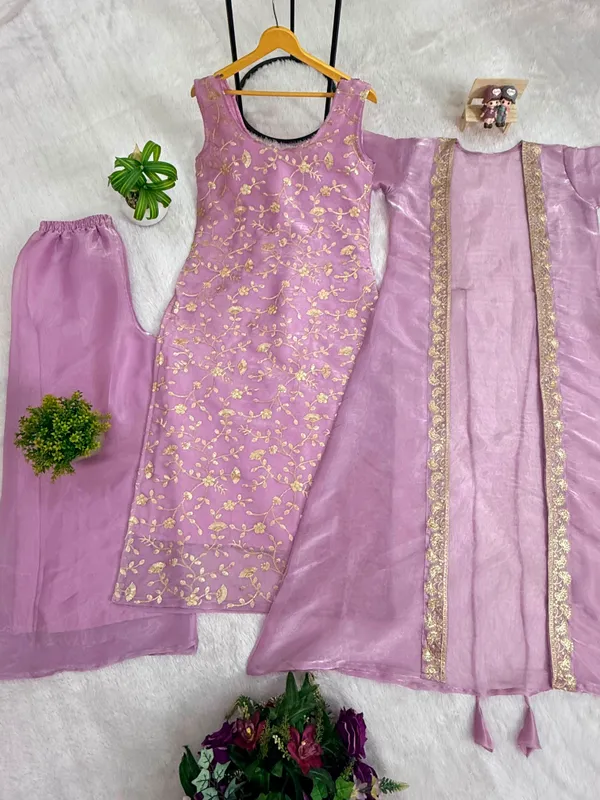 Jimmy_Silk_Heavy_Embroidery_Kurti_Koti_Plazzo_Set