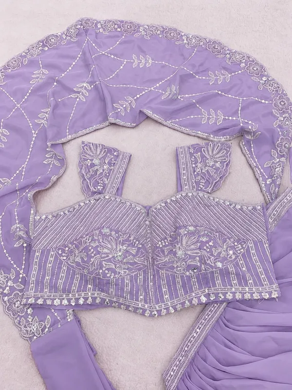 Lehenga_Style_Saree_Indo-Western_with_Blouse_Set