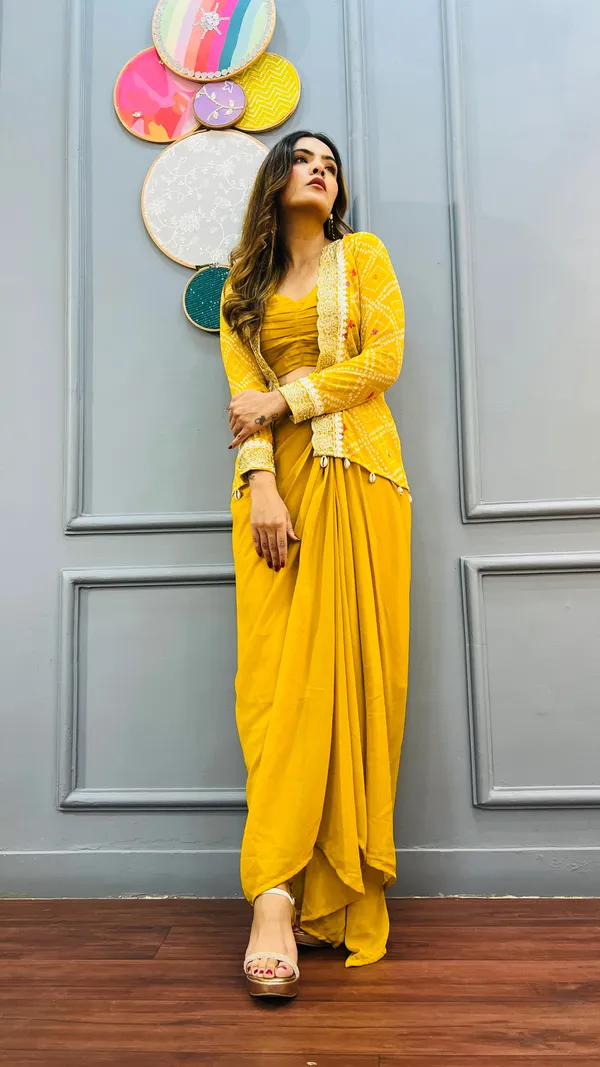 Party_Wear_Koti_with_Dhoti_Style_Sarara