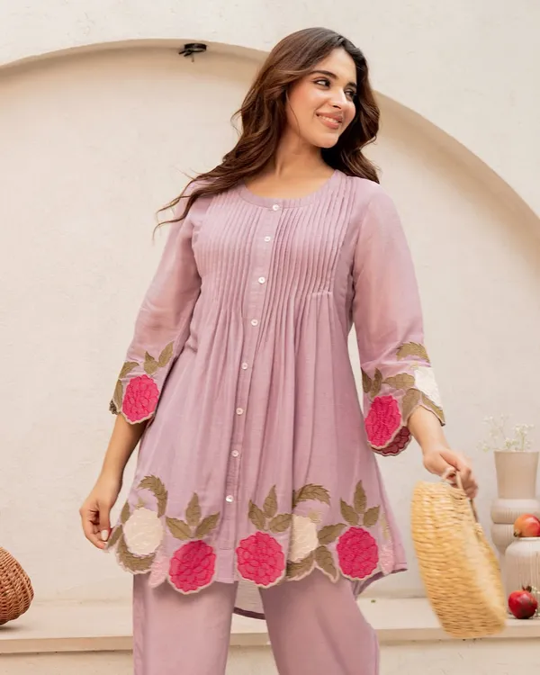 Party_Wear_Pure_Mul_Chanderi_&_CORD_SET_Set