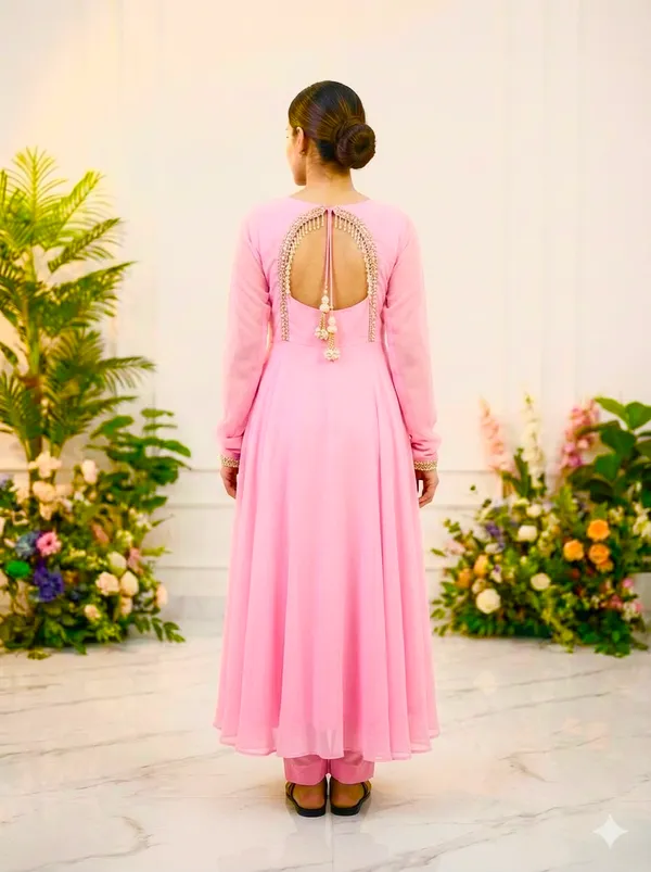 Pink_Fox_Georgette_Party_Wear_Gown_with_Dupatta_&_Pant