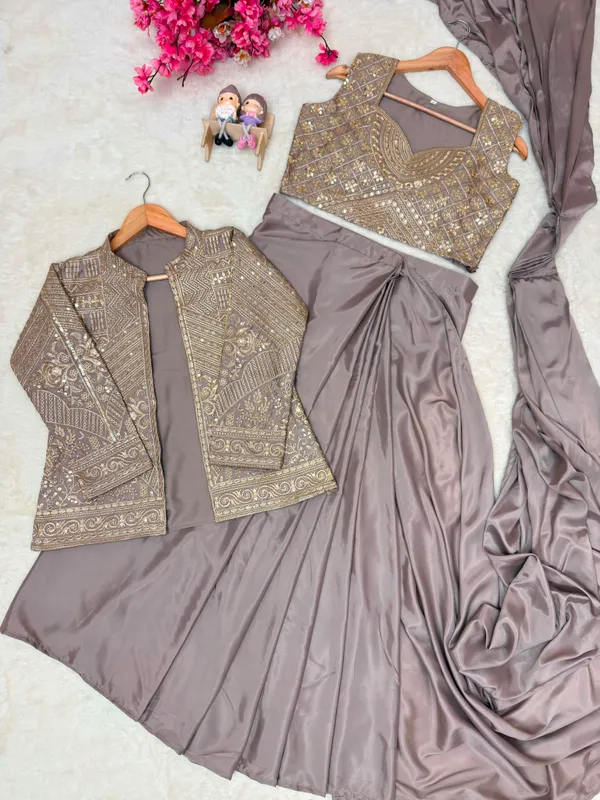 Premium_Chinon_Silk_Ready-to-Wear_Lehenga_Saree_Set_with_Jacket