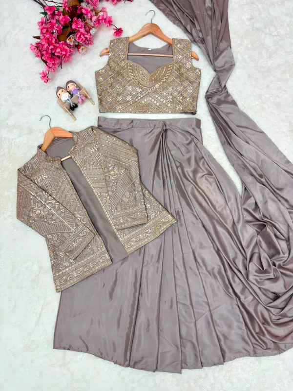 Premium_Chinon_Silk_Ready-to-Wear_Lehenga_Saree_Set_with_Jacket