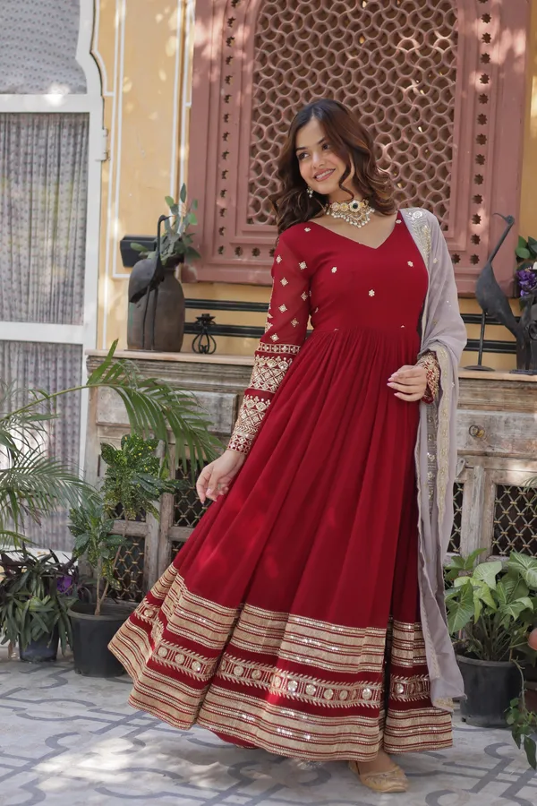 Premium_Designer_Readymade_Gown_with_Dupatta