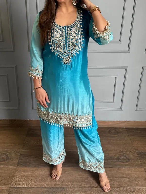Premium_Hand_Embroidered_Mirror_Work_Ombre_Co-Ord_Set