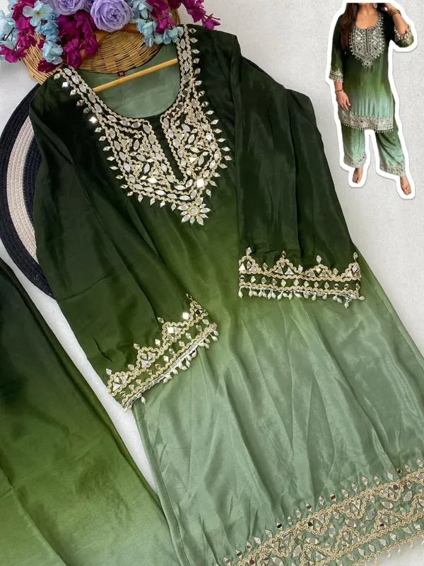 Premium_Hand_Embroidered_Mirror_Work_Ombre_Co-Ord_Set