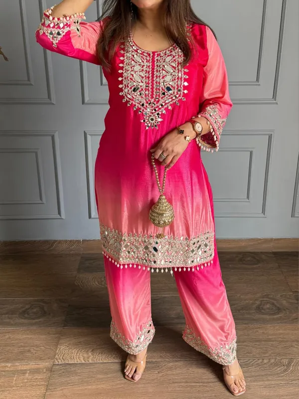 Premium_Hand_Embroidered_Mirror_Work_Ombre_Co-Ord_Set