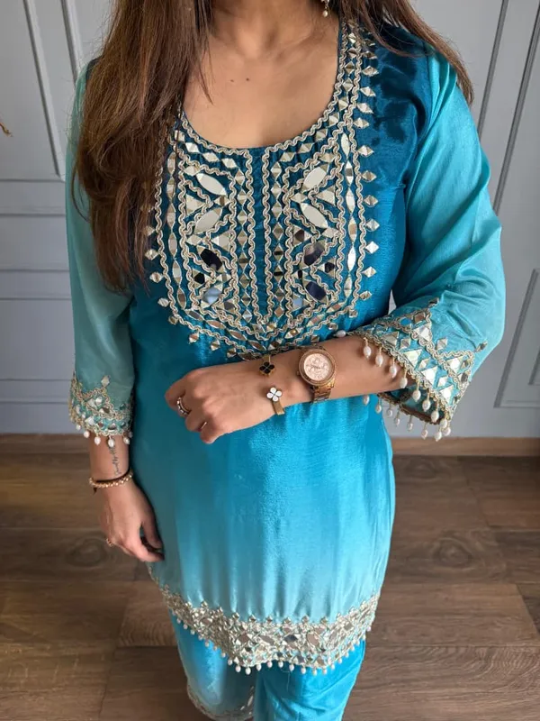 Premium_Hand_Embroidered_Mirror_Work_Ombre_Co-Ord_Set