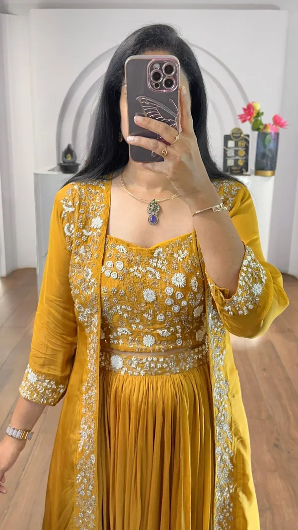 Premium_Indowestern_Lehenga_Choli_Set_with_Shrug
