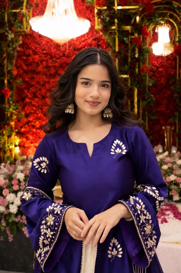 Premium_Purple_Kurti_Palazzo_Set_with_Embroidered_Dupatta