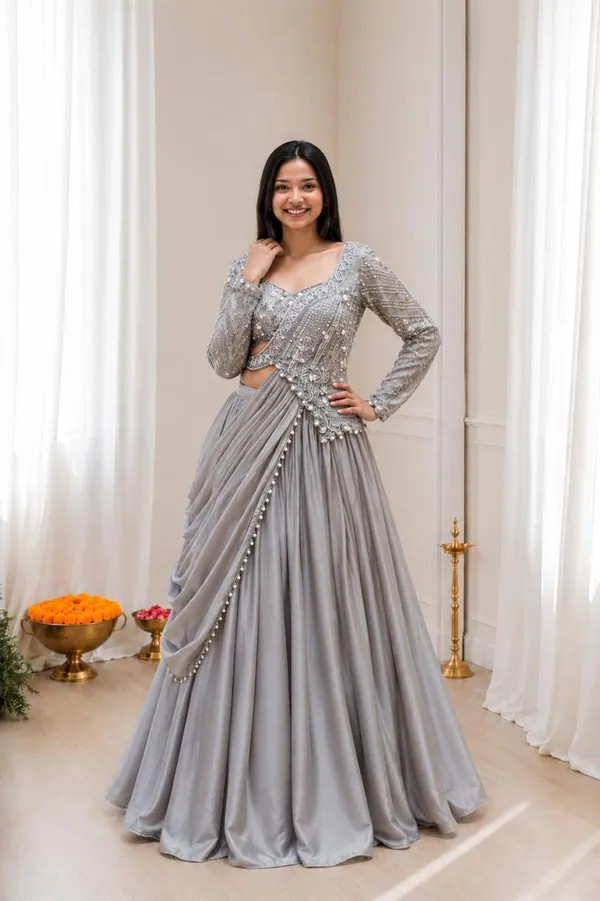 Premium_Rangoli_Silk_Embroidered_Lehenga_Choli_Set