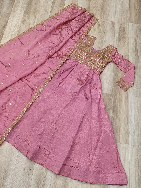 Premium_Readymade_Gown-Dupatta_Set