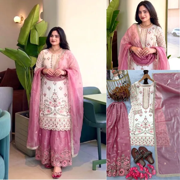 Pur_Gmy_Silk_Heavy_Embroidery_Top_Plazzo_Dupatta_Set