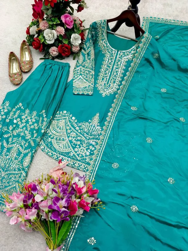 Pure_Chinon_Silk_Embroidered_Top_Pent_Palazzo_Dupatta_Set