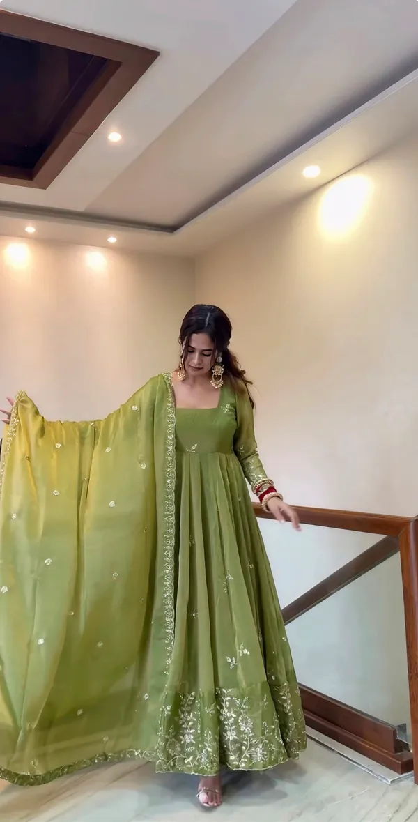 Pure_Fendy_Silk_Embroidery_Gown_Sharara_Dupatta_Set