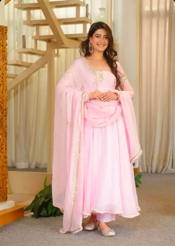 Pure_Fox_Georgette_Embroidery_Gown_Pent_Dupatta_Set