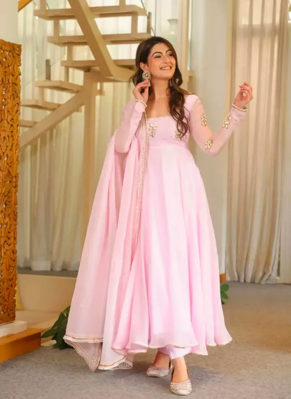 Pure_Fox_Georgette_Embroidery_Gown_Pent_Dupatta_Set