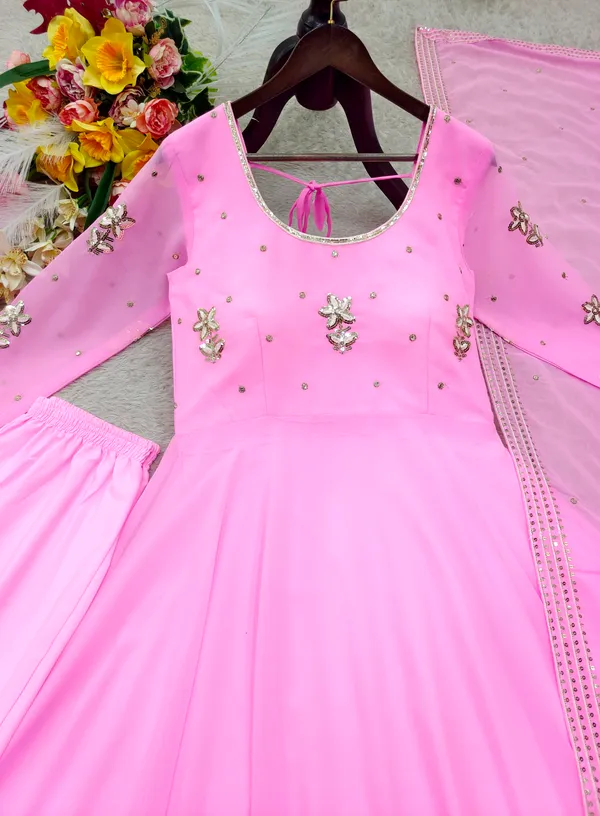 Pure_Fox_Georgette_Embroidery_Gown_Pent_Dupatta_Set