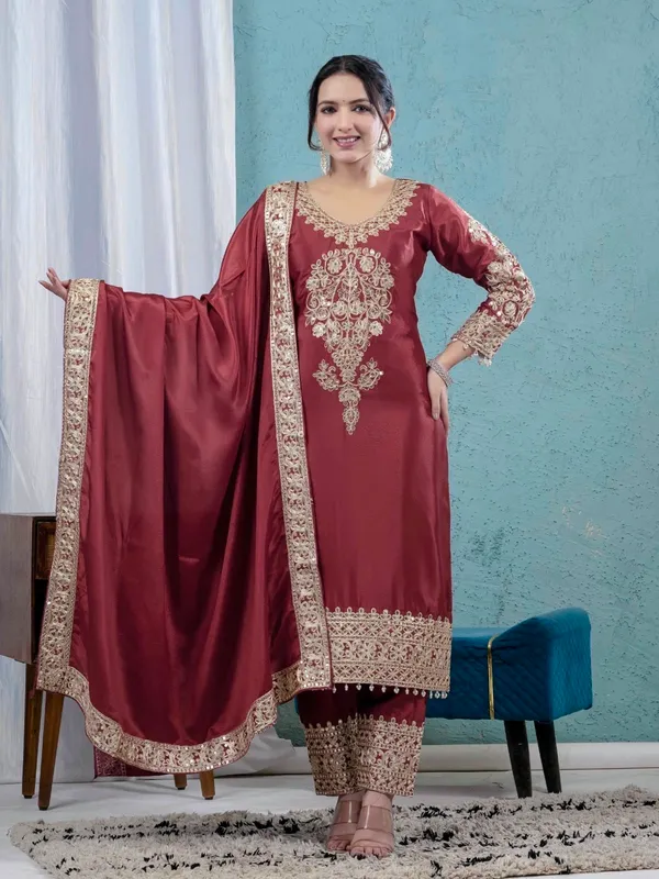 Pure_Heavy_Chinnon_Silk_Heavy_Embroidery_Coding_Sequence_Work_Set