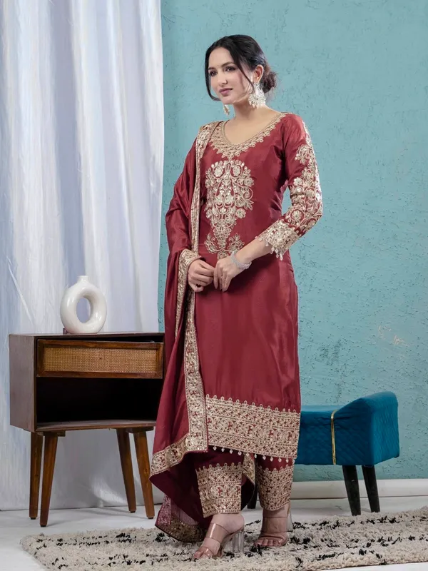 Pure_Heavy_Chinnon_Silk_Heavy_Embroidery_Coding_Sequence_Work_Set