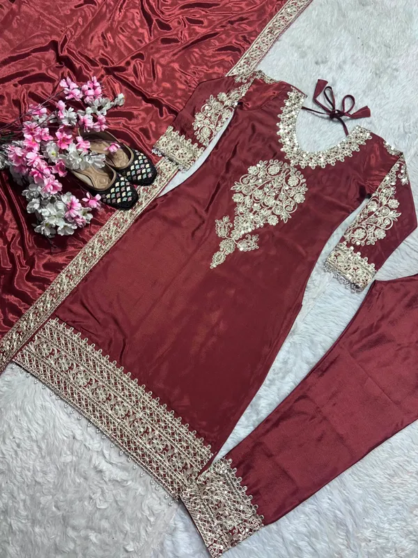 Pure_Heavy_Chinnon_Silk_Heavy_Embroidery_Coding_Sequence_Work_Set