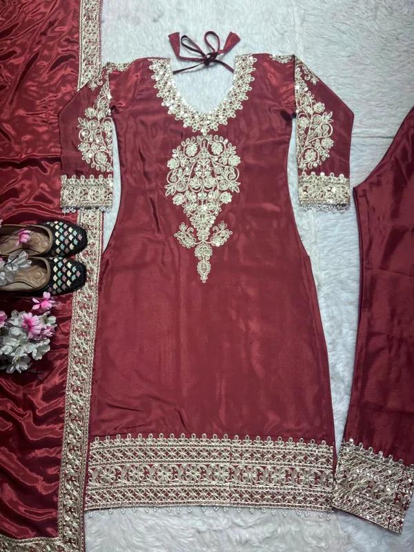 Pure_Heavy_Chinnon_Silk_Heavy_Embroidery_Coding_Sequence_Work_Set