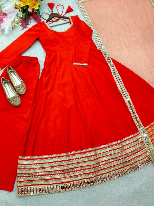 Pure_Roman_Silk_Embroidery_Gown_Pent_Dupatta_Set